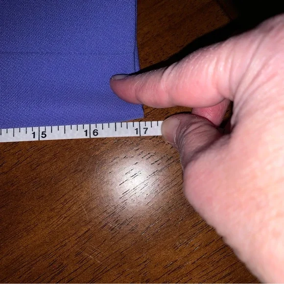 EUC Blazer: Double-Breasted, Brass Button, Periwinkle, Vintage - Picture 13 of 15